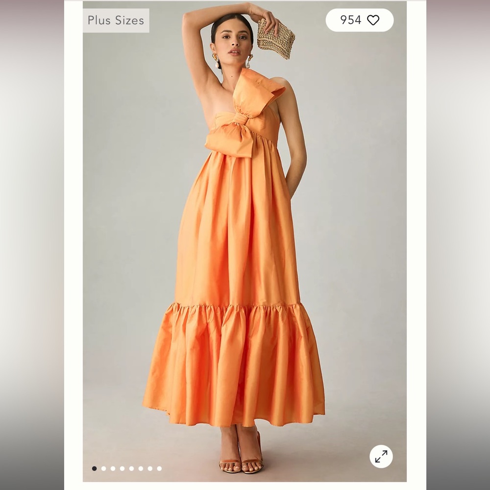 Anthropologie Atsu Bow Dress